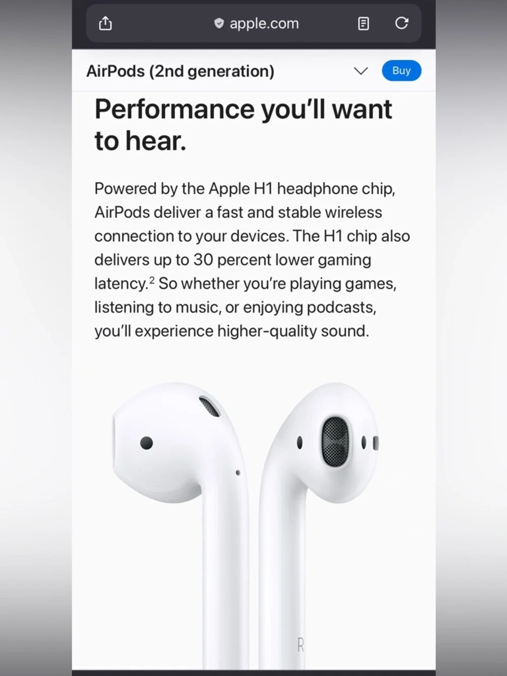 Apple Gen2 Bluetooth AirPods Headphones Speck Case IPhone Airpod 2nd Generation